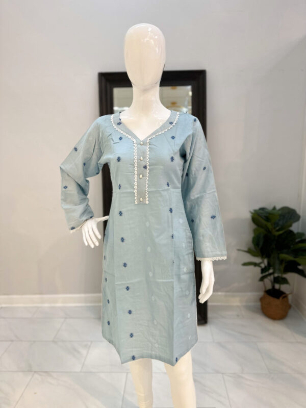 Light Blue Color Kurti - Image 2