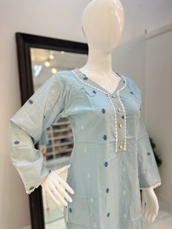 Light Blue Color Kurti - Image 3