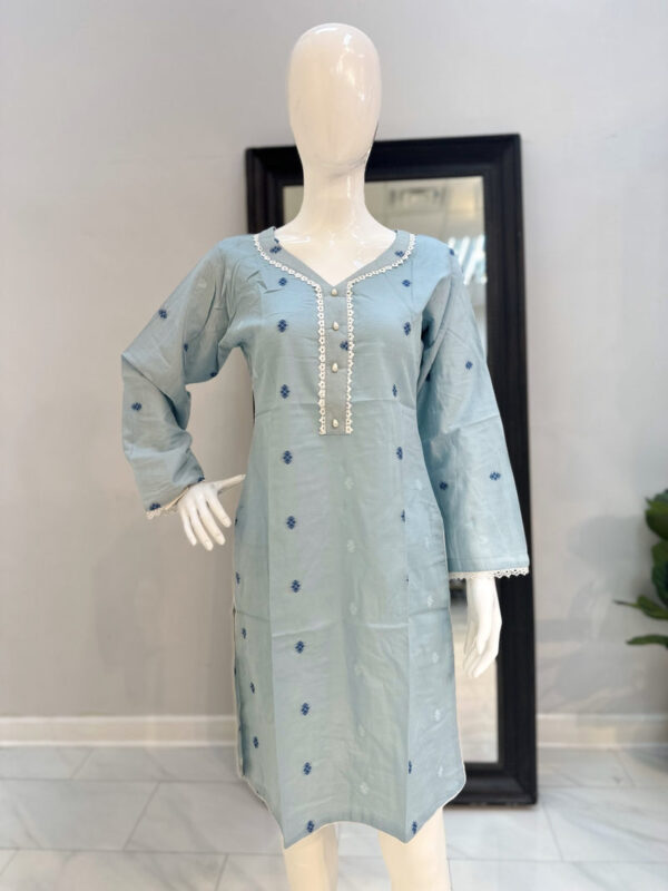 Light Blue Color Kurti - Image 4