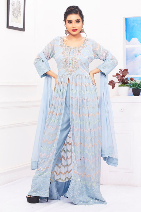 Nyara Cut fancy Gown With Pant - Image 2